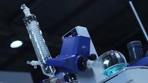 Laboratory Flask With Test Sample Stock Video