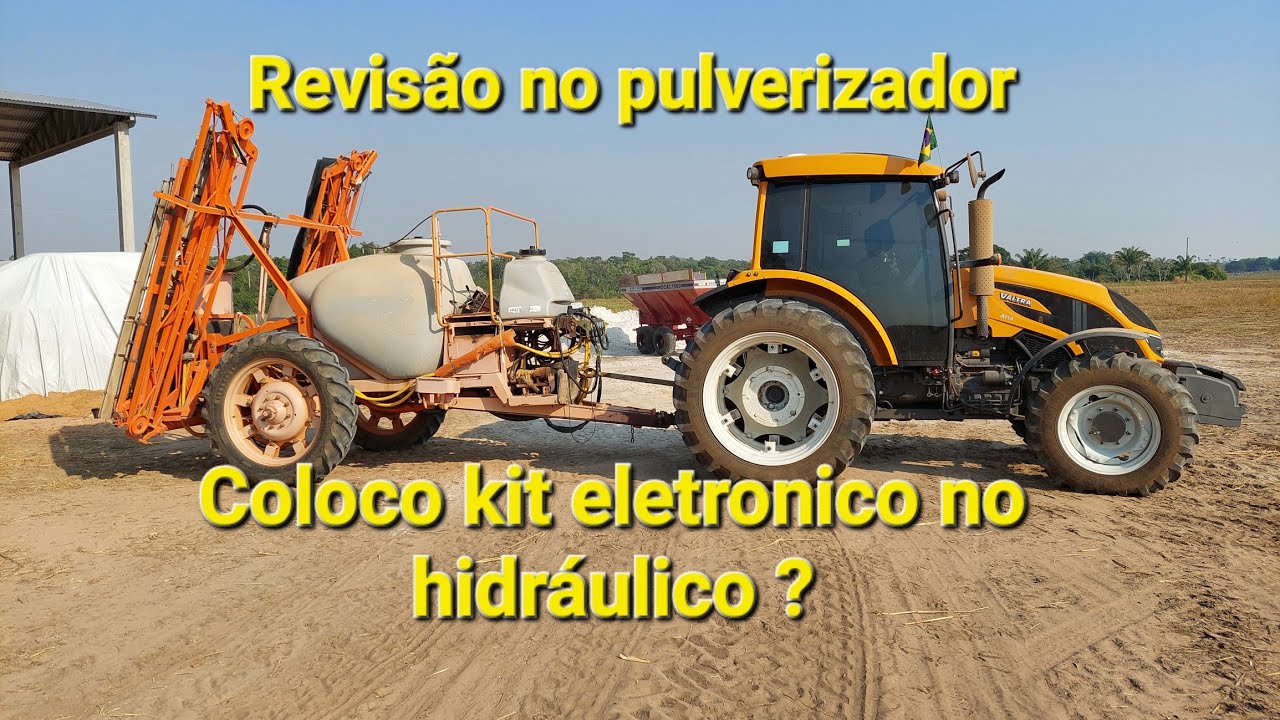 kit eletronico hidraulico no pulverizador jacto advance, compensa ?