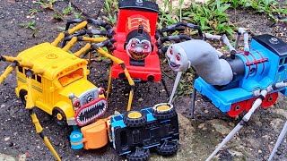 Assemble The Choo Choo Charles Train Toy Bus Eater Thomas Exe Tayo Monster Bus Cars