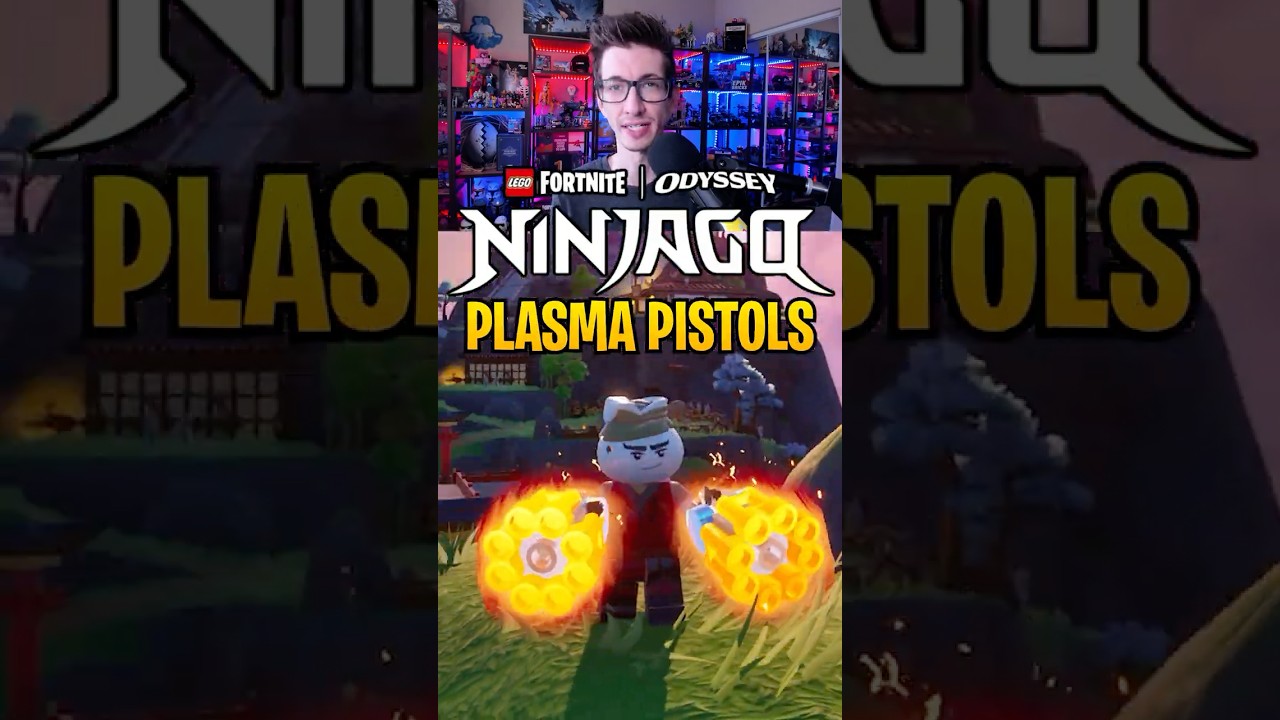 Как получить плазменные пистолеты в LEGO Fortnite Odyssey! 
