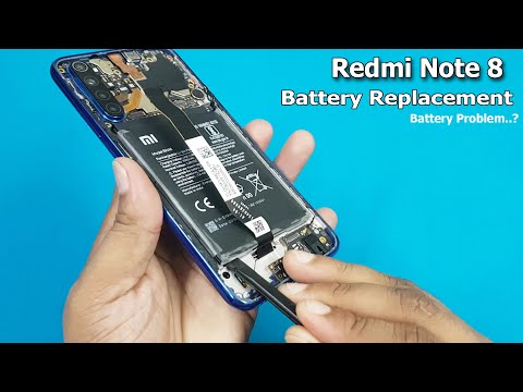 How to Replace Redmi Note 8 Battery Redmi Mobile Battery Replacement Redmi Mobile Battery