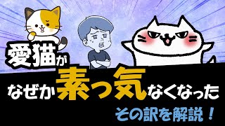 【猫あるある】猫が甘えてきたから撫でると逃げる猫の素っ気ない態度には実は理由がある