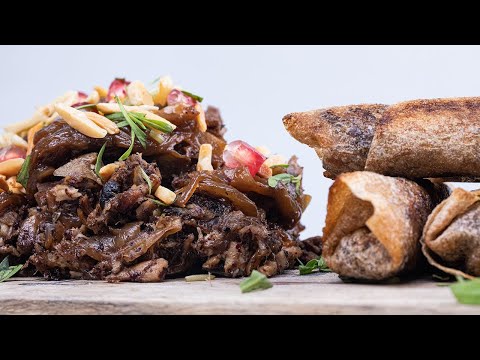팔레스타인 전통 요리 무사칸(Chicken Musakhan) 만들기