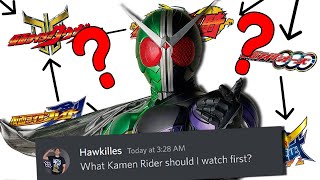 Where to start Kamen Rider?