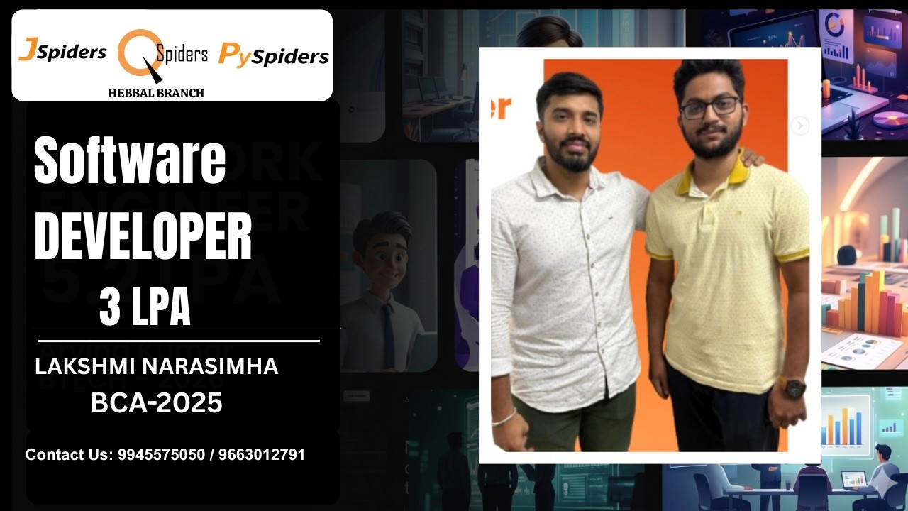 Lakshmi Narasimha Placed as Software Developer - YouTube