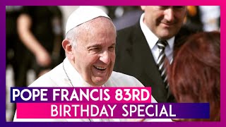 Pope francis birthday special: francis, born jorge mario bergoglio
celebrates his 83rd today, december 17, 2019. in buenos aires,
argentin...