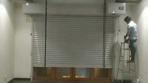 Sri Sai automation  Remote operated rolling shutter 9945468024