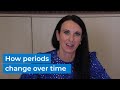 How periods change over time