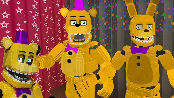 BECOME FREDBEAR in Fredbear's Family Diner Addon F...
