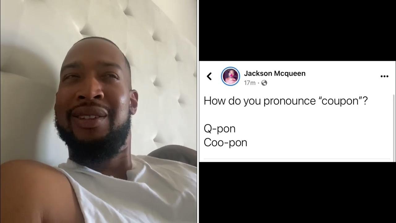 Wait how DO you say coupon? Lol YouTube