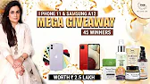 Mega Giveaway - iPhone 11, Samsung A12 and Products worth Rs. 2.5 Lakh ! Makeup by Parul Garg