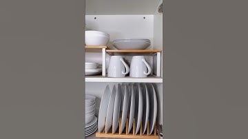 Kitchen Cabinet Organization! #kitchenorganization #asmr #organizationidea #organize #amazonhome
