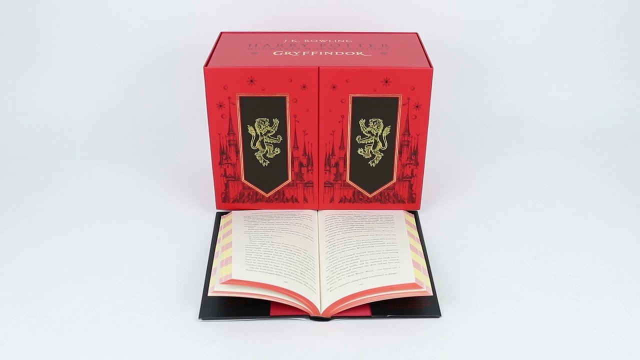 Harry Potter Gryffindor House Editions 7 Books Set: Rowling J.K.