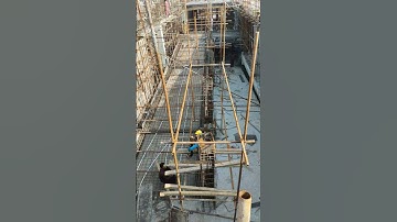Scaffolding plywood formwork for steel structure of slab columns shear walls ramp #scaffoldingworks