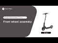 KickScooter E2pro Series Front wheel assembly