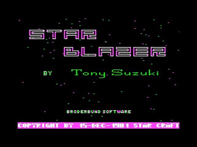 【希少】Apple II ゲームソフト「スターフリートI」 Star Fleet 1 (Apple II, 1985) Vintage Interstel Computer