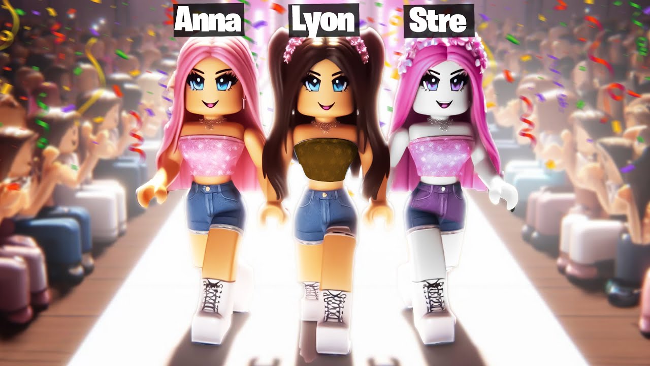 SFILATA DI MODA CON I MIEI AMICI SU ROBLOX!