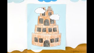 Tower of Babel Craft For Kids Tower of Babel Craft For Kids