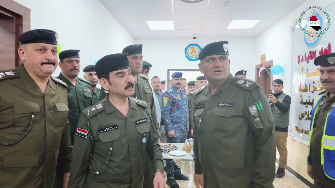 افتتاح مركزي شرطة الحبيبية والرافدين