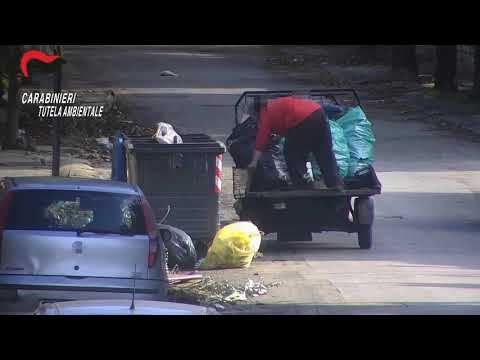 Traffico illecito rifiuti a Palermo operazione Carabinieri e NOE.