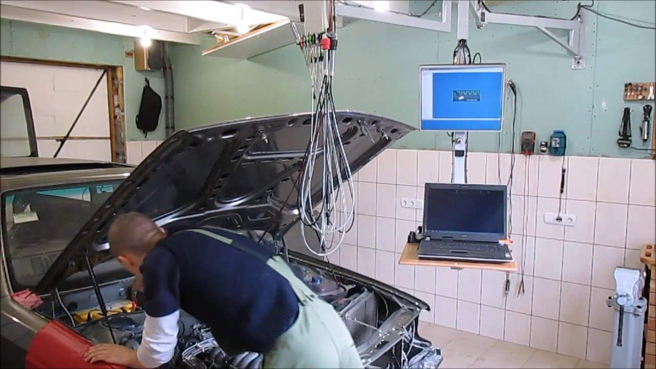 Как удобно разместить осциллограф