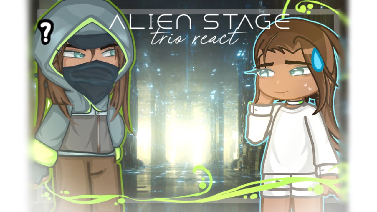 PAST ALIEN STAGE trio reacts to future - 1/2 - hyunwoo, hyuna + luka / OOC / 2x speed /