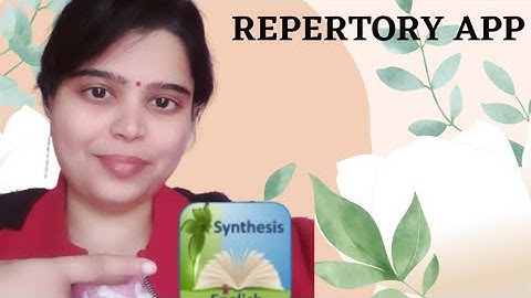 An introduction to the synthesis app for beginners !! #synthesis #homeopathic