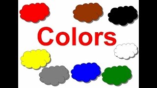 Учим название цветов на английском языке. Learn colours Учим название цветов на английском языке. Learn colours