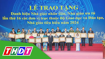 Tuyên dương Nhà giáo tiêu biểu năm 2024 | THDT