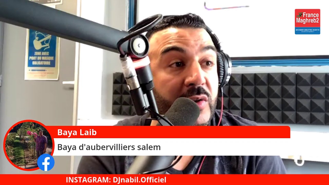 Dj Nabil sur les ondes RADIO FRANCE MAGHREB2