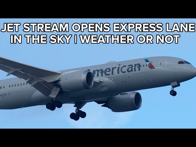 Express lane in the sky: How potent jet stream is speeding up