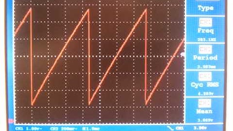 UJT oscillator frequency adjustment