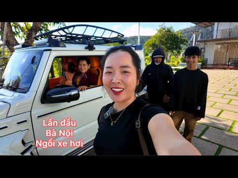 Hôm Nay Mai Chở Bà Nội Đi Xe Hơi / Đi Ăn Lẩu 