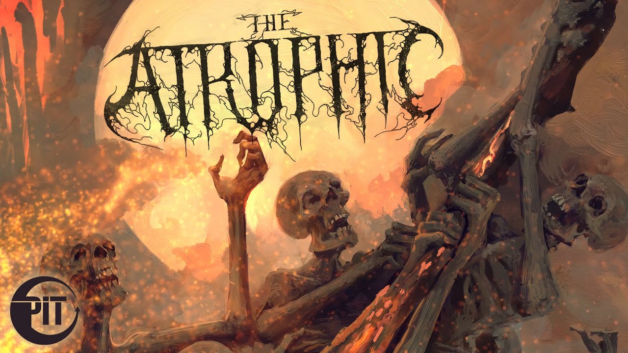 THE ATROPHIC - Coagulating Mirth (Official Visualizer) Technical Melodic Death Metal | Circle Pit