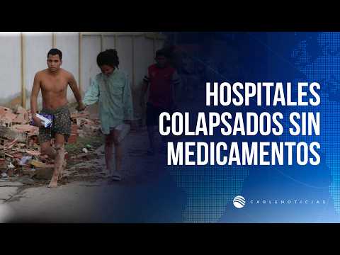 ⁣Crisis hospitalaria en Venezuela por terremotos, colapso de servicios