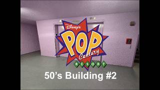 Fujitec Hydraulic Elevators @ Disney's Pop Century Resort (1950's Building #2) - WDW - Bay Lake FL
