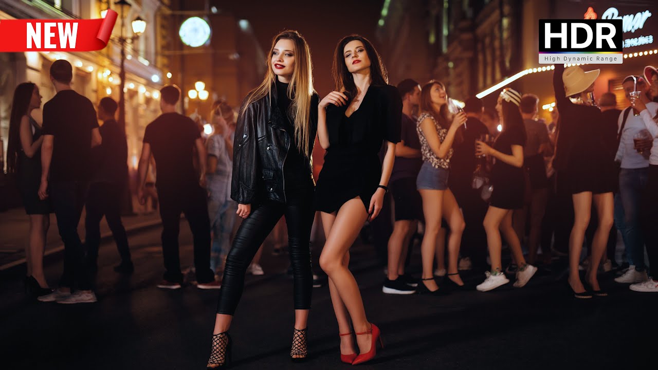 🔥 Ночная жизнь 2025 на улицах Москвы открыта! 4K HDR