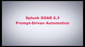 SOAR in Seconds - Prompt-Driven Automation
