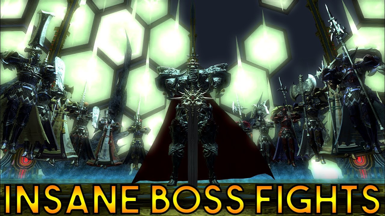 Final Fantasy 14's Boss Fights are F**KIN INSANE - YouTube