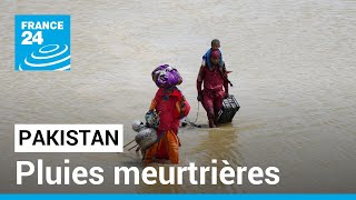 Au Pakistan, plus d'un millier de personnes tuées par les pluies torrentielles • FRANCE 24