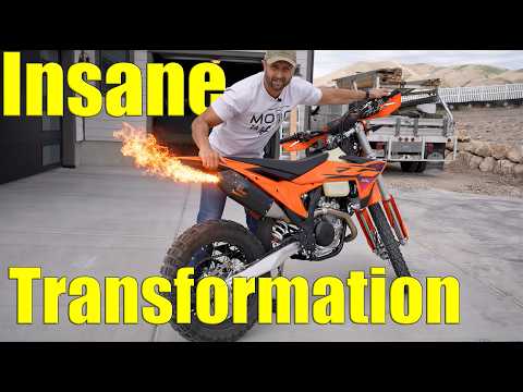 This One Mod Turned My Ktm 500 Into A Monster! Rocket Exhaust Slip On