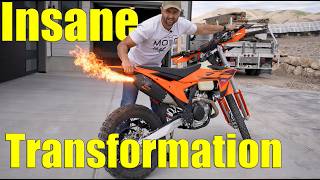 This One Mod Turned My KTM 500 Into A Monster! Rocket Exhaust Slip On Efx 8727ct
