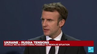 REPLAY - Ukraine tensions: France and Germany discuss common path to de-escalation • FRANCE 24