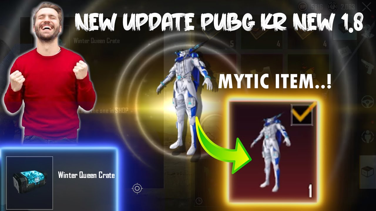 Pubg Mobile Kr New Event Explain Pubg Korea New 1.8