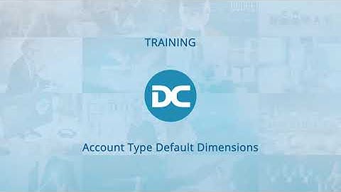 Set Up Account Types Within Default Dimensions | Business Central Training Centre