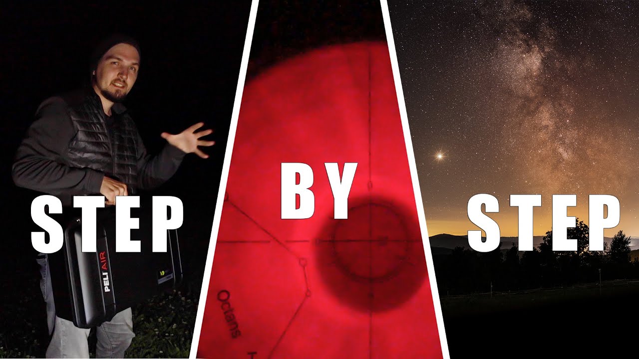 PHOTOGRAPHING THE MILKY WAY with Sky-Watcher STAR ADVENTURER - night