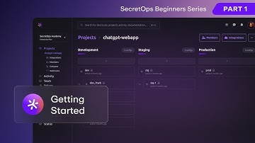 Secret management beginners series: Part 1 | Getting started