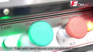 Mesin Pemisah Adonan Fomac Dough Devider Ddr Kzt36