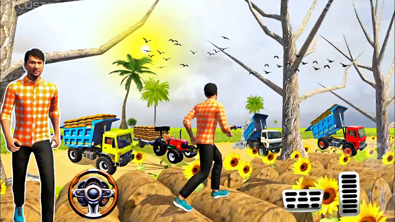 Indian vehicle 🚜 Gaming| Best Gamer Like Gta 5 jaisa🤯 | #india#gamingvideos#viralvideo 