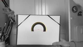 Tracking a circle arc with ViSP